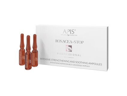 APIS ROSACEA- STOP Intenzívne upokojujúce a upokojujúce 10x3 ml ampulky