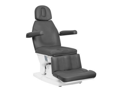 Elektrické podiatrické kreslo Kate, 4 pohony, sivé