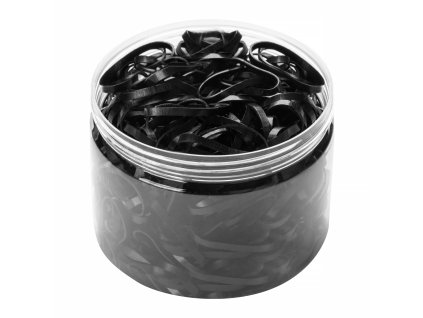 GUMIČKY DO VLASOV - ČIERNE