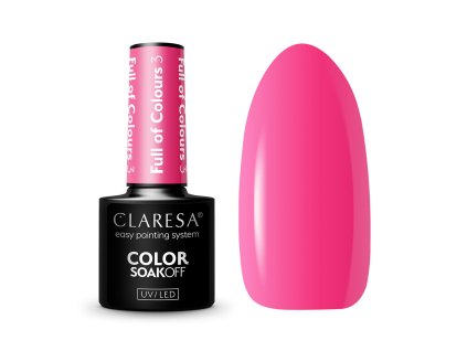 CLARESA Full of colours Hybrid Polish 3 -5g