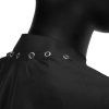 J8890 cape with elastic neckband