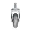 Roll Speed silver press-on stool wheel set of 5 pieces