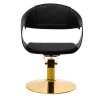 Gabbiano hairdressing chair A364 black