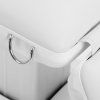 Electric cosmetic chair SILLON Eclipse 4 motors white