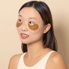 2 pieces caffeine green tea antioxidant eye patches