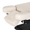 SPA ležadlo Sillon Relax krémové s čiernym podstavcom