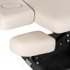 SPA ležadlo Sillon Relax krémové s čiernym podstavcom