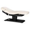SPA ležadlo Sillon Relax krémové s čiernym podstavcom