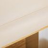 Lehátko SPA Sillon Comfort krémové so svetlohnedým podstavcom