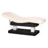 SPA ležadlo Sillon Comfort krémové s čiernym podstavcom