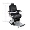 Gabbiano royal black barber chair