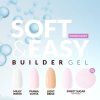 Claresa building gel Soft&Easy gel milk white 90g