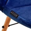4Rico Kozmetické kreslo QS-186 navy velvet
