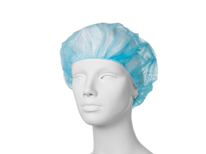 imgi 27 31317 jednorazova cepice baret 100 ks modra