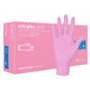 58111 nitrilove rukavice pink