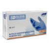 Nitrilové rukavice SD GLOVE modré, 100 ks, nepudrované