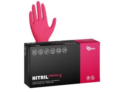 Nitril PREMIUM červené