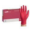 Nitrilové rukavice easyCARE Zarys malinové 100 ks