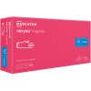 Nitrilové rukavice Mercator Medical NITRYLEX magenta 100 ks (Velikost L)
