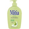 Mitia tekuté mýdlo 500 ml s dávkovačem (Varianta Aloe & Milk s extraktem z Aloe Vera)