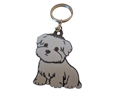 kiskutya kulcstartó