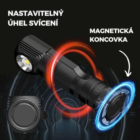 GlowFox Headpro Compact nastavitelný úhel