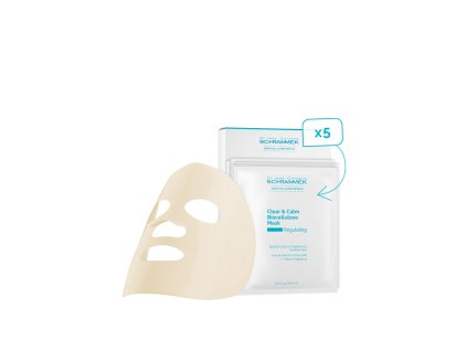 Clear & Calm Biocellulose Mask 5 x 24 ml - KABI