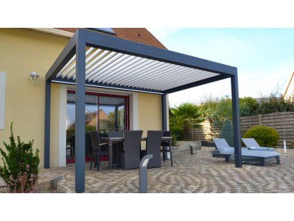 Bioklimatická pergola MEDIUM (4x4x2,7m) + DOPRAVA ZDARMA