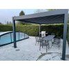 Bioklimatická pergola LARGE (6x4x2,7m) + DOPRAVA ZDARMA  Bioklimatická hliníková pergola LARGE 6×4 m s LED osvětlením a montáží zdarma