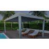 Bioklimatická pergola LARGE (6x4x2,7m) + MONTÁŽ A DOPRAVA ZDARMA  Bioklimatická hliníková pergola LARGE 6×4 m s LED osvětlením a montáží zdarma