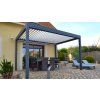 Bioklimatická pergola LARGE (6x4x2,7m) + DOPRAVA ZDARMA  Bioklimatická hliníková pergola LARGE 6×4 m s LED osvětlením a montáží zdarma