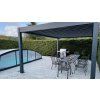 Bioklimatická pergola LARGE (6x4x2,7m) + DOPRAVA ZDARMA  Bioklimatická hliníková pergola LARGE 6×4 m s LED osvětlením a montáží zdarma