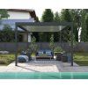 Bioklimatická pergola LARGE (6x4x2,7m) + DOPRAVA ZDARMA  Bioklimatická hliníková pergola LARGE 6×4 m s LED osvětlením a montáží zdarma
