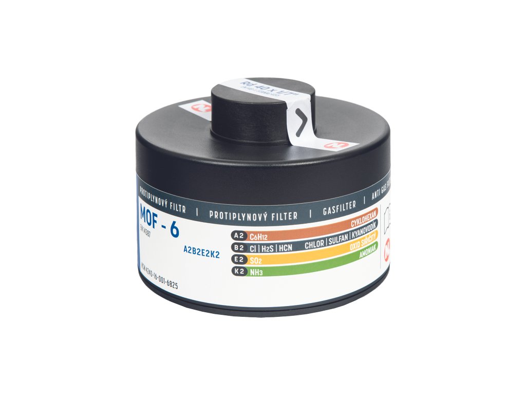 MoF-6 A2B2E2K2 filter pre CM-6