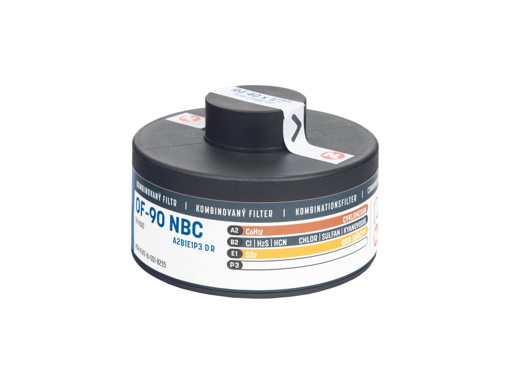 OF-90 NBC A2B1E1P3 D R filter pre CM-6