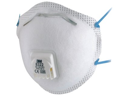 3M 8322 resp.FFP2 s vent.