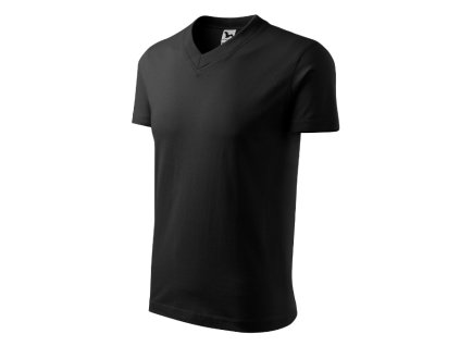 MALFINI, a.s. V-neck 102 čierna