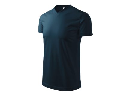 MALFINI, a.s. Heavy V-neck 111 tmavomodrá