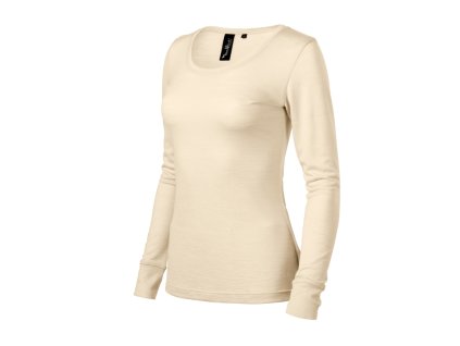 MALFINI, a.s. Merino Rise LS 160 mandľová