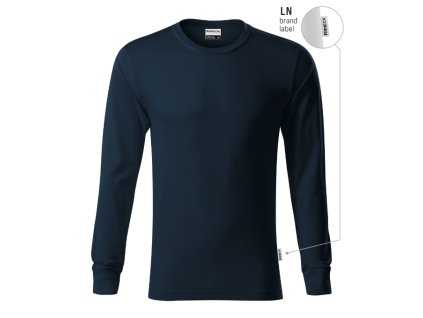 MALFINI, a.s. Resist LS R05 tmavomodrá 02 (brand label)