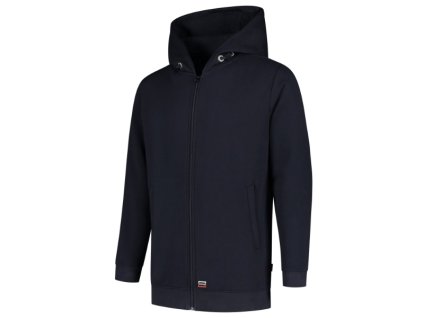 MALFINI, a.s. Hooded Sweat Jacket Washable 60°C T44 tmavomodrá