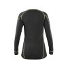 Tričko REWARD, funkčný, dlhý rukáv, dámske, čierno-zelené, veľ. L