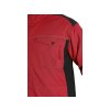 Blúza CXS STRETCH, pánska, červeno-čierna, veľ. 46