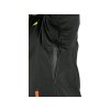 Bunda CXS NORFOLK, zimná, pánska, čierna s HV žlto/oranžovými doplnkami, veľ. S