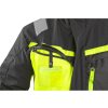 Blúza CXS NAOS, pánska, čierno-žltá Hi-Vis, reflexné pruhy, veľ. 46