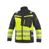 Blúza CXS NAOS, pánska, čierno-žltá Hi-Vis, reflexné pruhy, veľ. 46