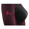 Tričko CXS SeamFlex LADY, dámske, funkčné, čierno-ružové, veľ. XS-S