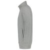 MALFINI, a.s. Sweat Jacket Washable 60 °C T45 grey melange