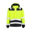 MALFINI, a.s. Midi Parka High Vis Bicolor T51 fluorescenčná žltá