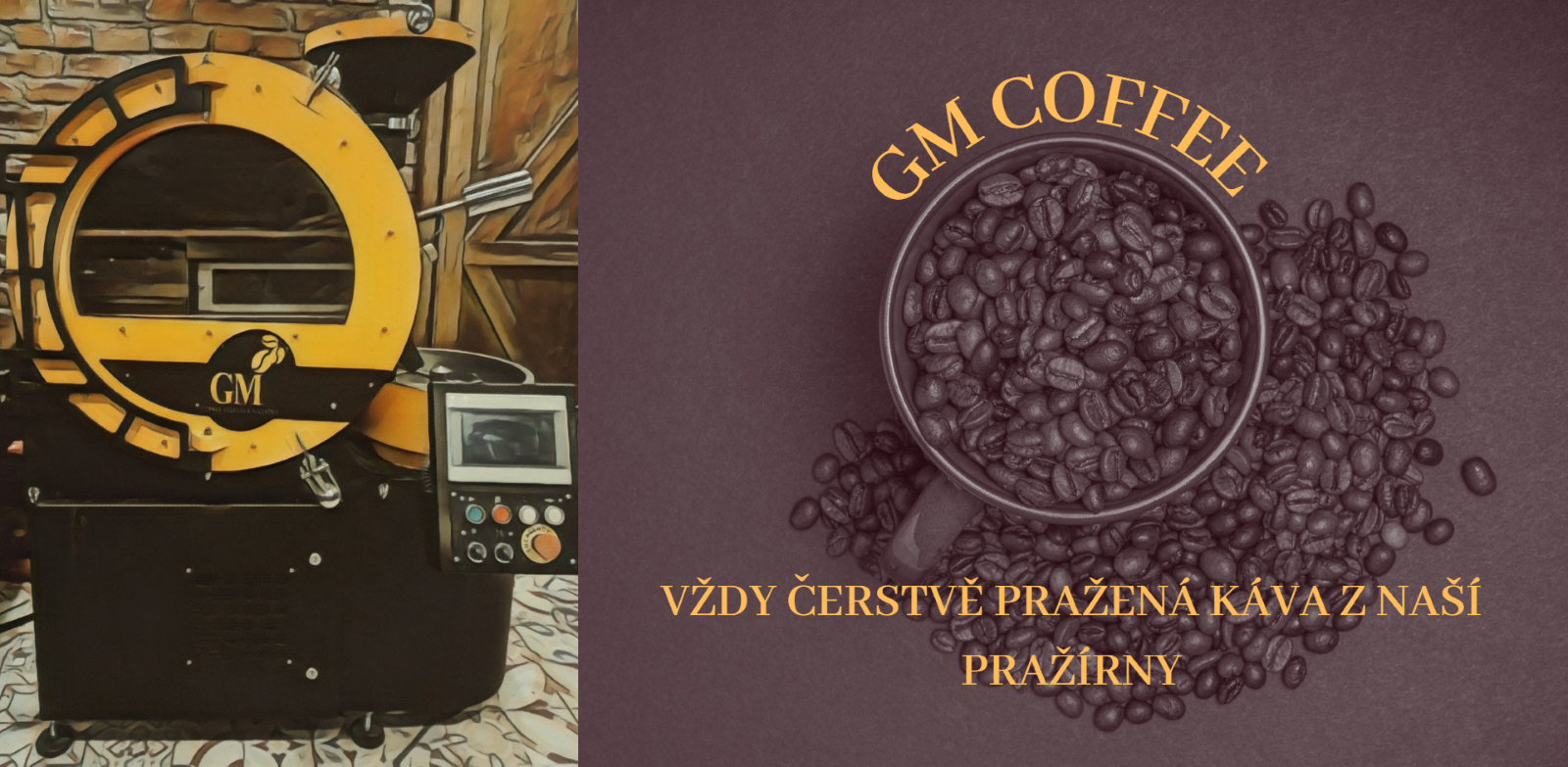 pražírna kávy GMcoffee